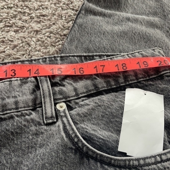 Mango MNG denim High Waist Tapered Mom Jeans. - Picture 6 of 9